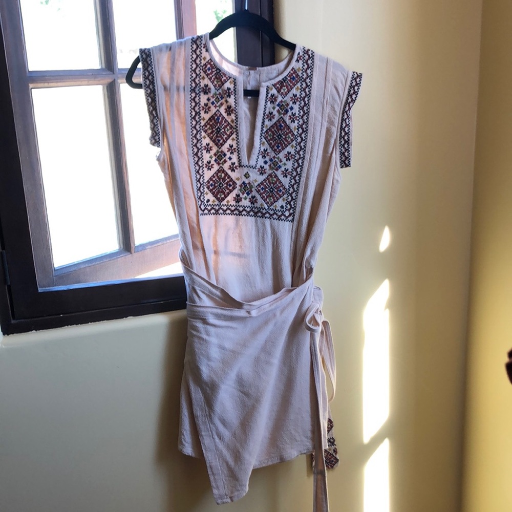 Free People wrap dress